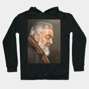 Padre Pio, Most Holy Father Hoodie